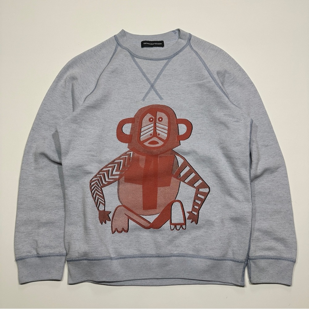 Ostwald Helgason Monkey Ape Art Sweatshirt